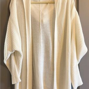 Elegant Cream Women's Cardigan